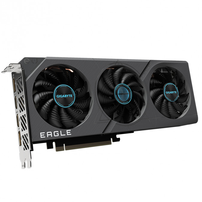 GIGABYTE Videokártya PCI-Ex16x nVIDIA RTX 4060 8GB DDR6 OC (GV-N4060EAGLE OC-8GD) PC