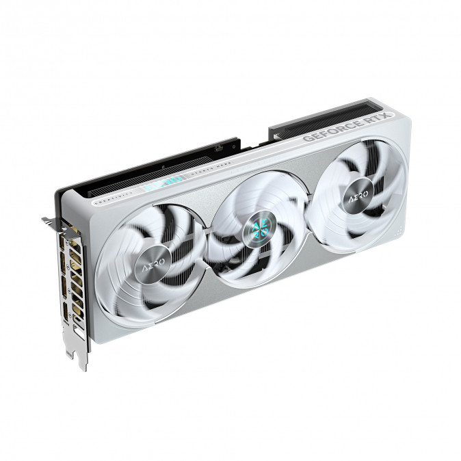 GIGABYTE Videokártya PCI-Ex16x nVIDIA RTX 5080 16GB DDR7 OC (GV-N5080AERO OC-16GD) PC