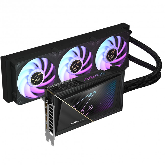 GIGABYTE Videokártya PCI-Ex16x nVIDIA RTX 5080 16GB DDR7 OC (GV-N5080AORUSX W-16GD) PC
