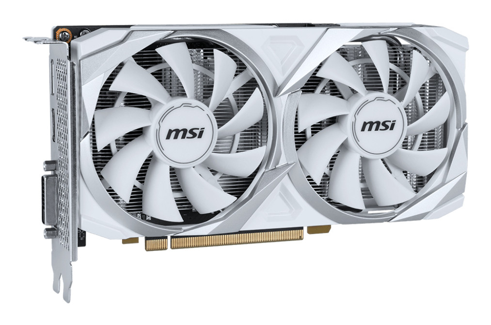 MSI Videokártya PCI-Ex16x nVIDIA RTX 3050 VENTUS 2X XS WHITE 8GB DDR6 OC PC