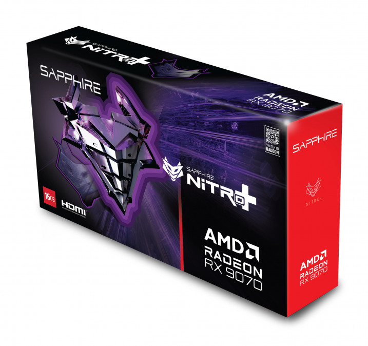 Sapphire Radeon RX9070 16GB DDR6 Nitro+ Gaming OC PC