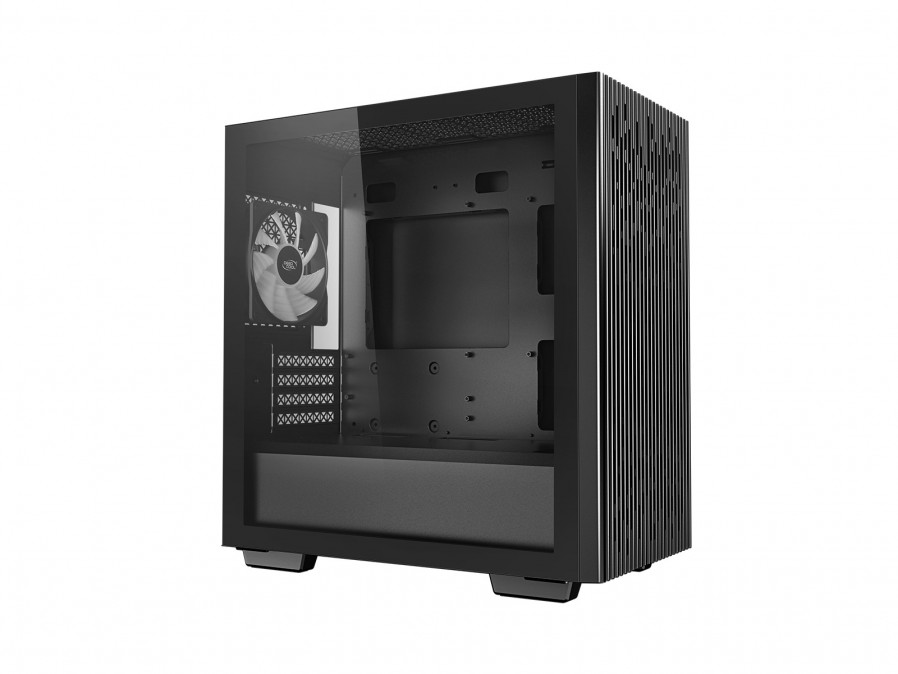 DeepCool Számítógépház - MATREXX 40 3FS (ablakos, 3x LED ventiilátor, mATX, 1xUSB3.0, 1xUSB2.0) PC