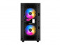 DeepCool Számítógépház - MATREXX 40 3FS (ablakos, 3x LED ventiilátor, mATX, 1xUSB3.0, 1xUSB2.0) thumbnail