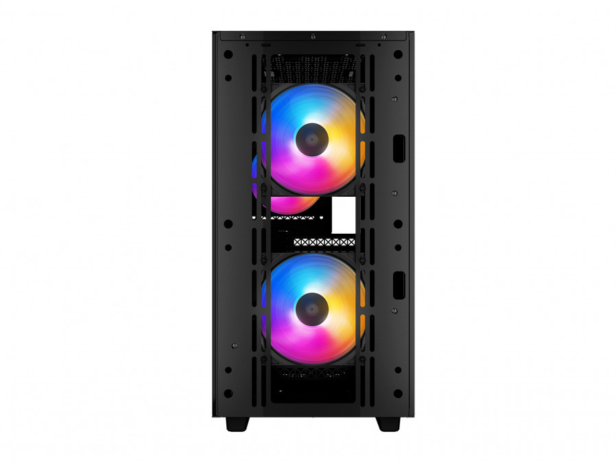 DeepCool Számítógépház - MATREXX 40 3FS (ablakos, 3x LED ventiilátor, mATX, 1xUSB3.0, 1xUSB2.0) PC