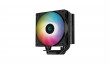 DeepCool CPU Cooler - AG400 BK ARGB (31,6 dB; max, 128,93 m3/h; 4pin csatlakozó, 4 db heatpipe, 12cm, PWM) thumbnail