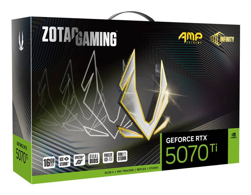 Zotac GeForce RTX5070 Ti 16GB DDR7 AMP Extreme Infinity PC