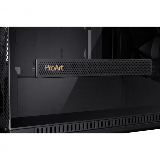Asus ProArt PA602 TG ARGB BLACK táp nélküli ablakos Mid Tower számítógépház fekete PC