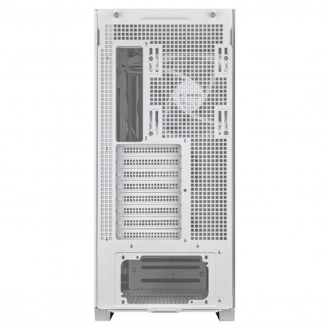 Asus TUF Gaming GT302 TG ARGB WHITE táp nélküli ablakos Mid Tower számítógépház fehér PC