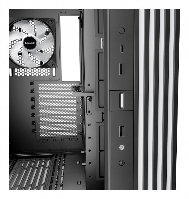 BE QUIET! Ház Midi ATX Light Base 600 LX Tápegység nélkül, Fekete PC
