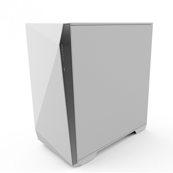Zalman Z1 Iceberg White táp nélküli ablakos MT Mini Tower számítógépház fehér PC