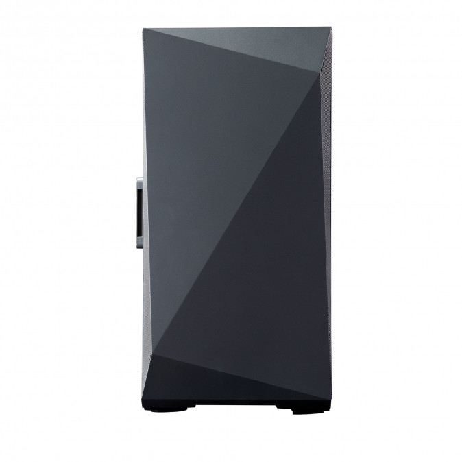Zalman Z1 Iceberg Black táp nélküli ablakos Mid Tower számítógépház fekete PC
