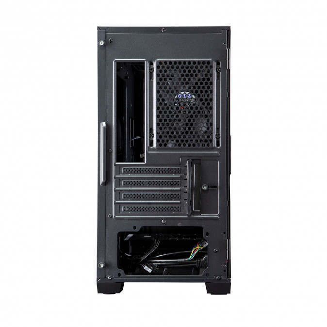 Zalman Z1 Iceberg Black táp nélküli ablakos Mid Tower számítógépház fekete PC