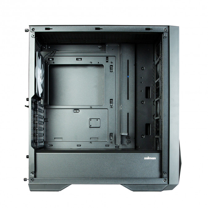 Zalman Z9 Iceberg MS táp nélküli ablakos Full Tower számítógépház fekete PC