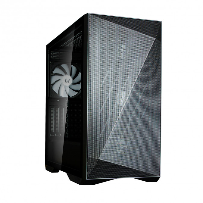 Zalman Z9 Iceberg MS táp nélküli ablakos Full Tower számítógépház fekete PC
