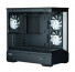 Zalman P30 BLACK táp nélküli ablakos MT Mini Tower számítógépház fekete thumbnail