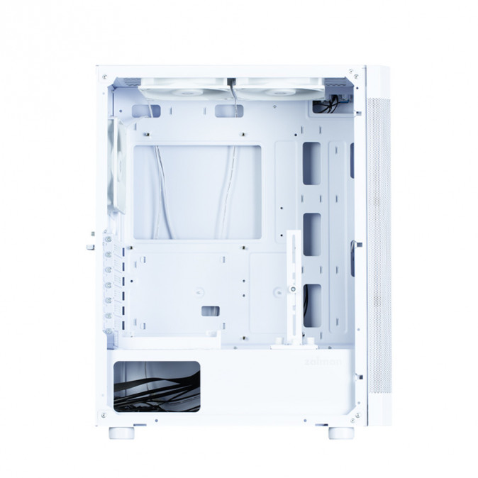 Zalman i4 táp nélküli Mid Tower számítógépház fehér PC