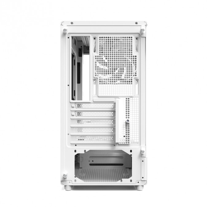 Zalman P10 WHITE táp nélküli ablakos MT Mini Tower számítógépház fehér PC