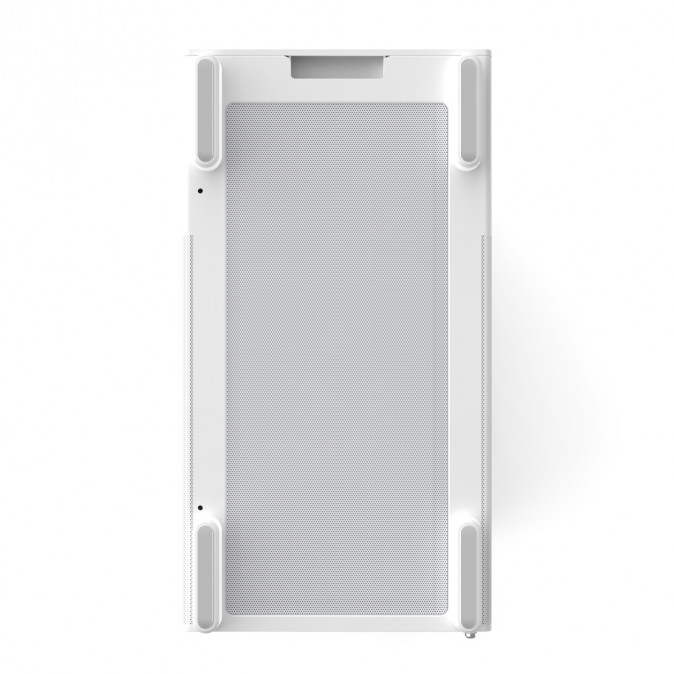 Zalman P10 WHITE táp nélküli ablakos MT Mini Tower számítógépház fehér PC