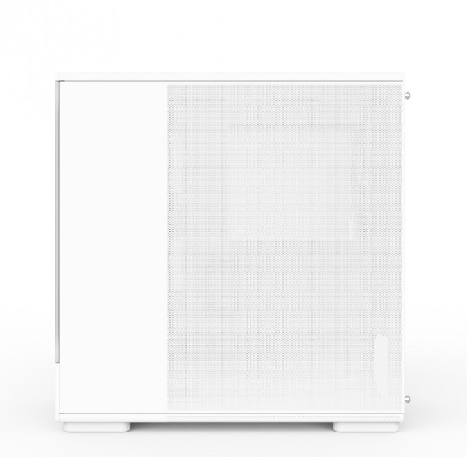 Zalman P10 WHITE táp nélküli ablakos MT Mini Tower számítógépház fehér PC