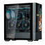 Zalman Z10 DS BLACK táp nélküli ablakos Mid Tower számítógépház fekete thumbnail