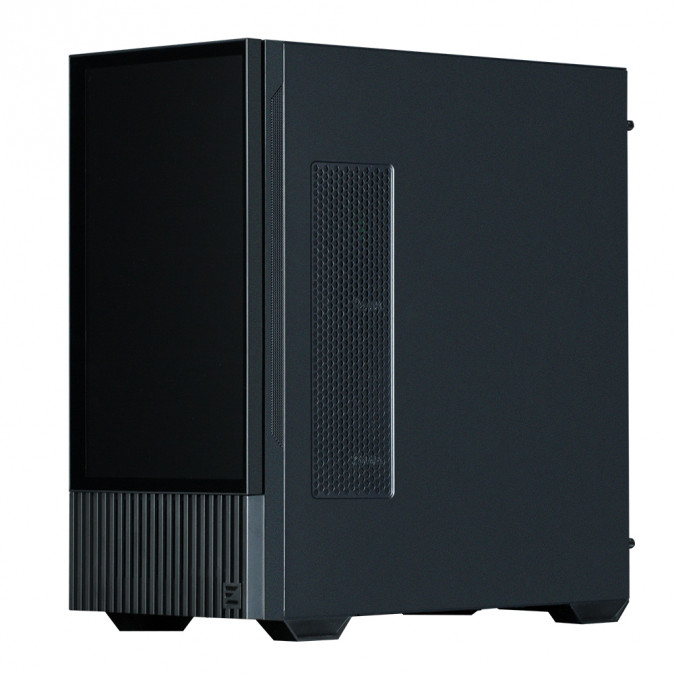 Zalman Z10 DS BLACK táp nélküli ablakos Mid Tower számítógépház fekete PC