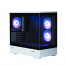 Zalman P30 BW táp nélküli ablakos MT Mini Tower számítógépház fekete-fehér thumbnail
