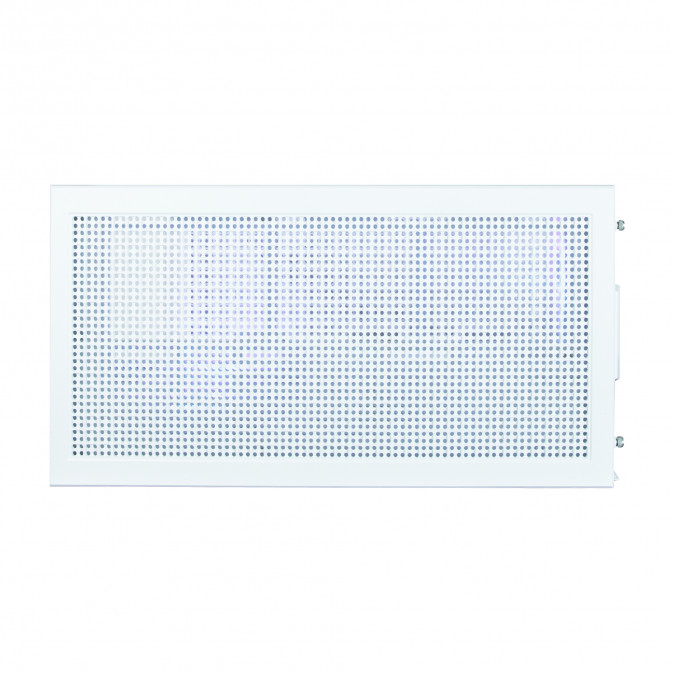 Zalman P30 WHITE V2 táp nélküli ablakos MT Mini Tower számítógépház fehér PC