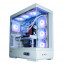 Zalman P50 DS táp nélküli ablakos Mid Tower számítógépház fehér thumbnail