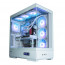 Zalman P50 DS táp nélküli ablakos Mid Tower számítógépház fehér thumbnail