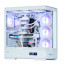 Zalman P50 DS táp nélküli ablakos Mid Tower számítógépház fehér thumbnail
