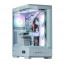 Zalman P50 DS táp nélküli ablakos Mid Tower számítógépház fehér thumbnail