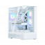 Zalman P40 Prism táp nélküli ablakos Mid Tower számítógépház fehér thumbnail
