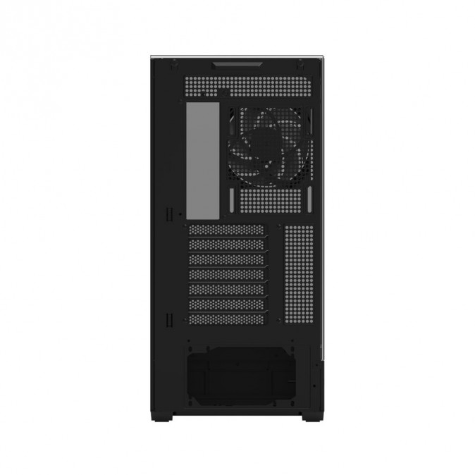 Zalman P40 Prism táp nélküli ablakos Mid Tower számítógépház fekete PC