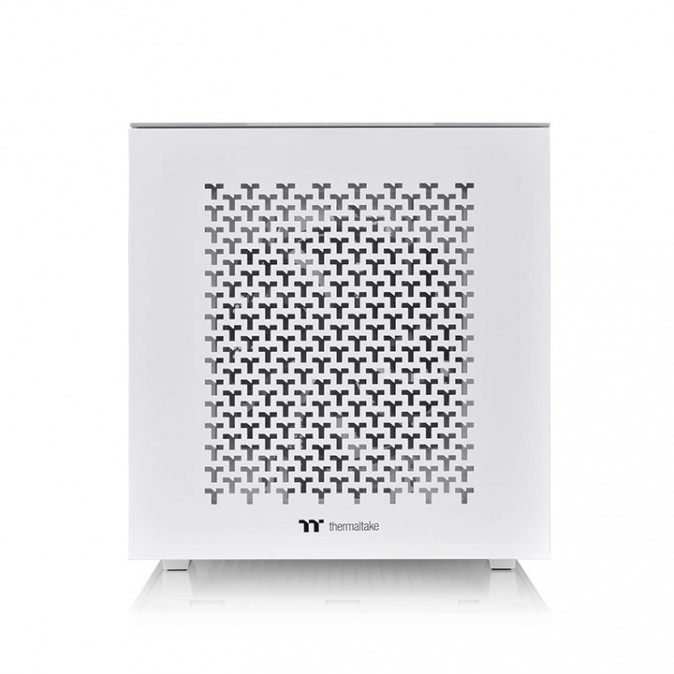 Thermaltake Divider 200 TG Air Snow táp nélküli ablakos MT Mini Tower számítógépház fehér PC