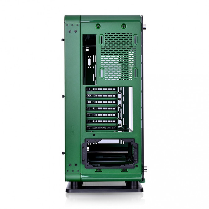 Thermaltake Core P6 TG táp nélküli ablakos MT Mini Tower számítógépház zöld PC