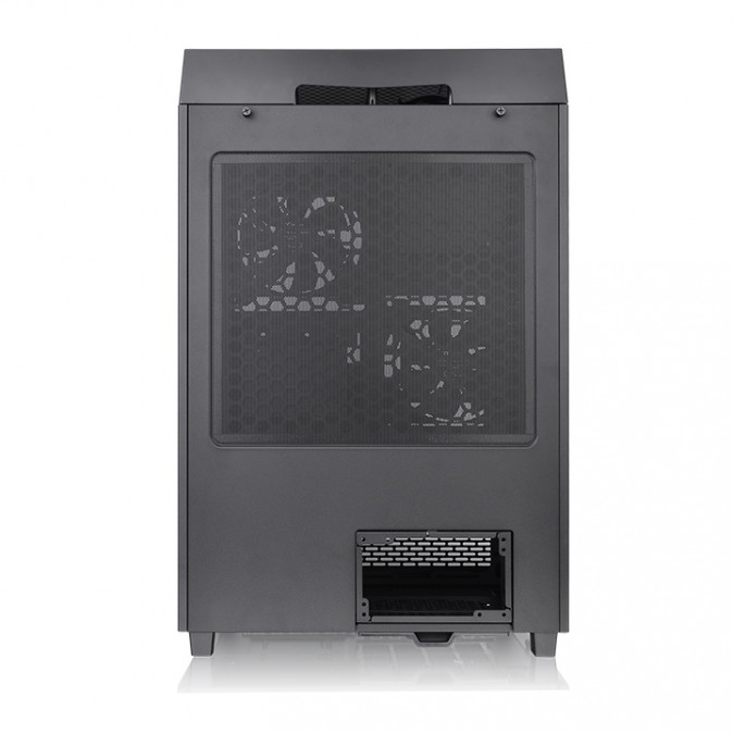 Thermaltake The Tower 500 táp nélküli ablakos Mid Tower számítógépház fekete PC