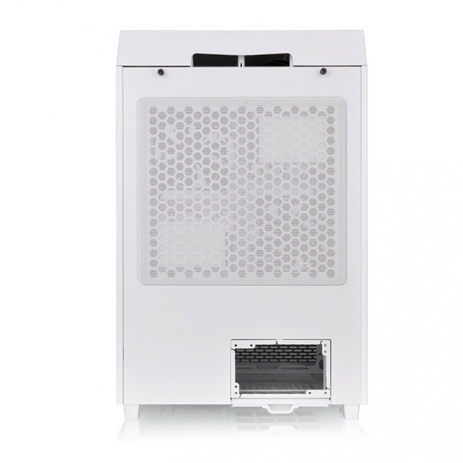 Thermaltake The Tower 500 Snow táp nélküli ablakos Mid Tower számítógépház fehér PC