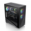 Thermaltake Divider 370 TG ARGB táp nélküli ablakos Mid Tower számítógépház fekete thumbnail