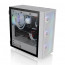 Thermaltake H570 TG ARGB Snow táp nélküli ablakos Mid Tower számítógépház fehér thumbnail
