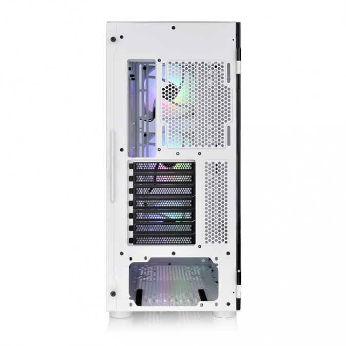 Thermaltake H570 TG ARGB Snow táp nélküli ablakos Mid Tower számítógépház fehér PC