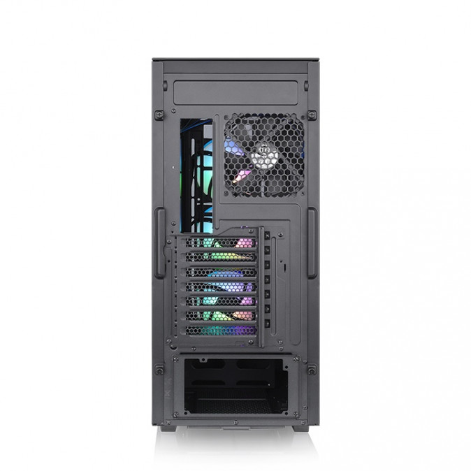 Thermaltake Divider 550 TG Ultra táp nélküli ablakos Mid Tower számítógépház fekete PC
