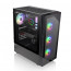 Thermaltake View 200 TG ARGB táp nélküli ablakos Mid Tower számítógépház fekete thumbnail