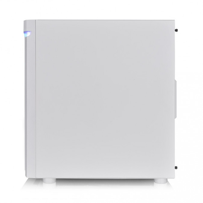 Thermaltake H590 TG ARGB Snow táp nélküli ablakos Mid Tower számítógépház fehér PC