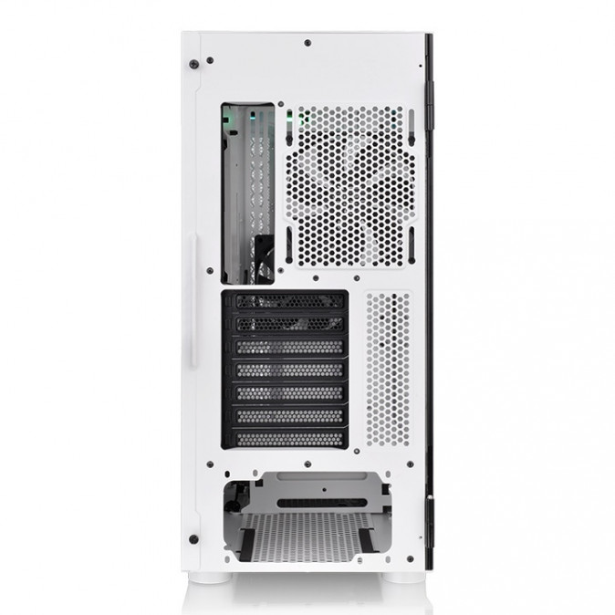 Thermaltake H590 TG ARGB Snow táp nélküli ablakos Mid Tower számítógépház fehér PC