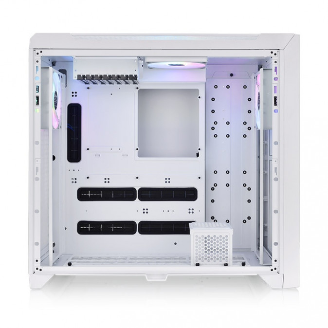 Thermaltake CTE C750 TG ARGB Snow táp nélküli ablakos Full Tower számítógépház fehér PC