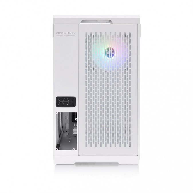 Thermaltake CTE C750 TG ARGB Snow táp nélküli ablakos Full Tower számítógépház fehér PC