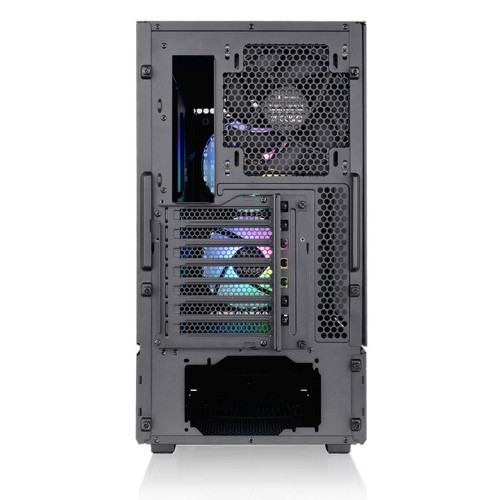 Thermaltake Ceres 300 TG ARGB táp nélküli ablakos Mid Tower számítógépház fekete PC