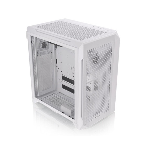 Thermaltake CTE C700 Air Show táp nélküli ablakos Mid Tower számítógépház fehér PC