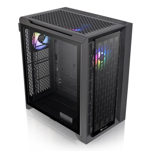 Thermaltake CTE C700 TG ARGB táp nélküli ablakos Mid Tower számítógépház fekete PC