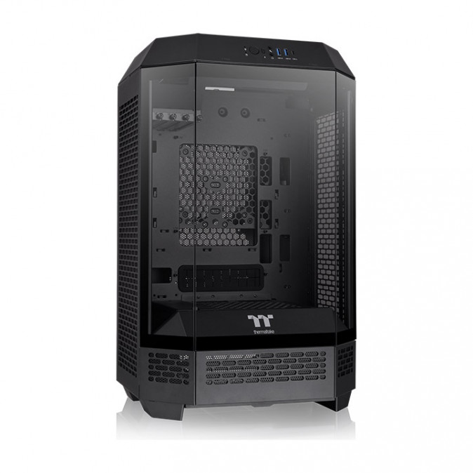 Thermaltake The Tower 300 táp nélküli MT Mini Tower számítógépház fekete PC